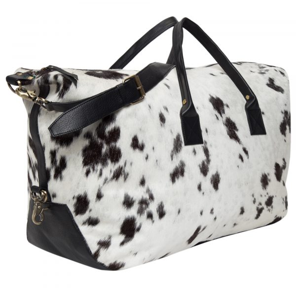 Cowhide Travel Bag Large Duffle - America