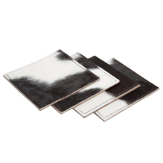 Cowhide Coaster Set of 4pcs - Cacos