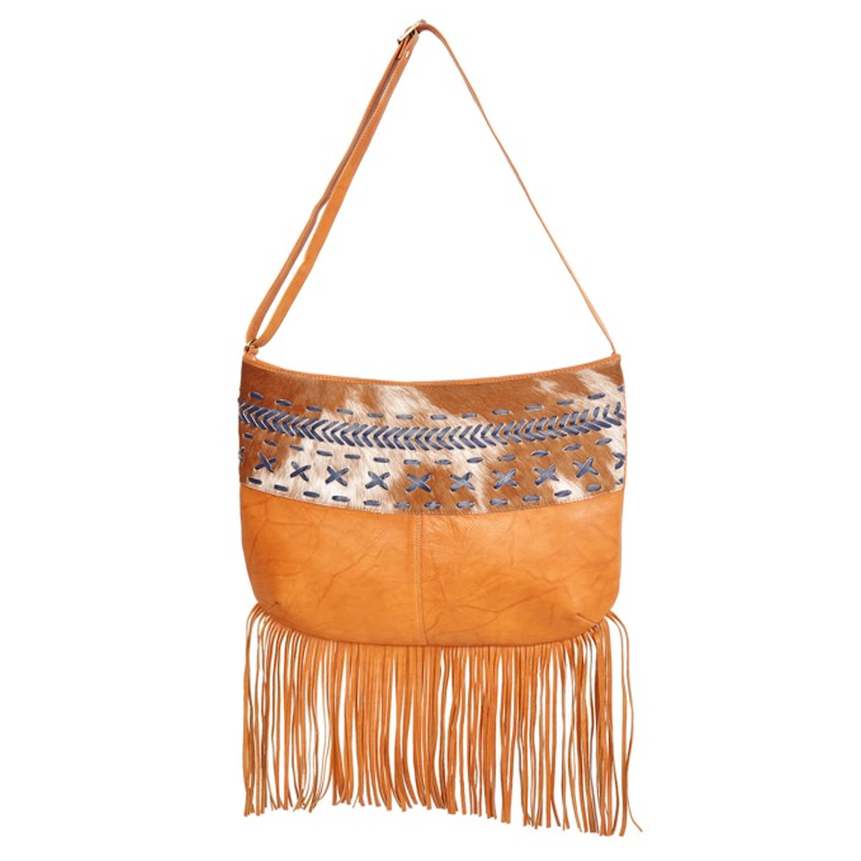 Boho Cowhide Clutch Bag - Hungary