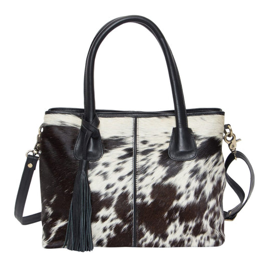 Organized Cowhide Bag - Black – Netherlands