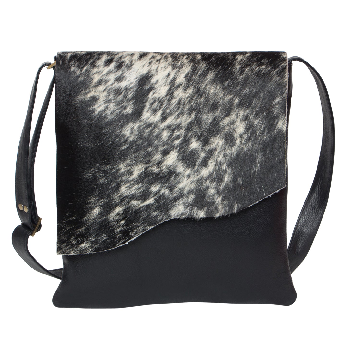 Wave Cowhide Flap Bag - Prague