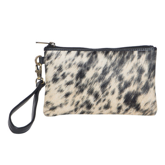 Cowhide Clutch Wallet Speckly - Toronto