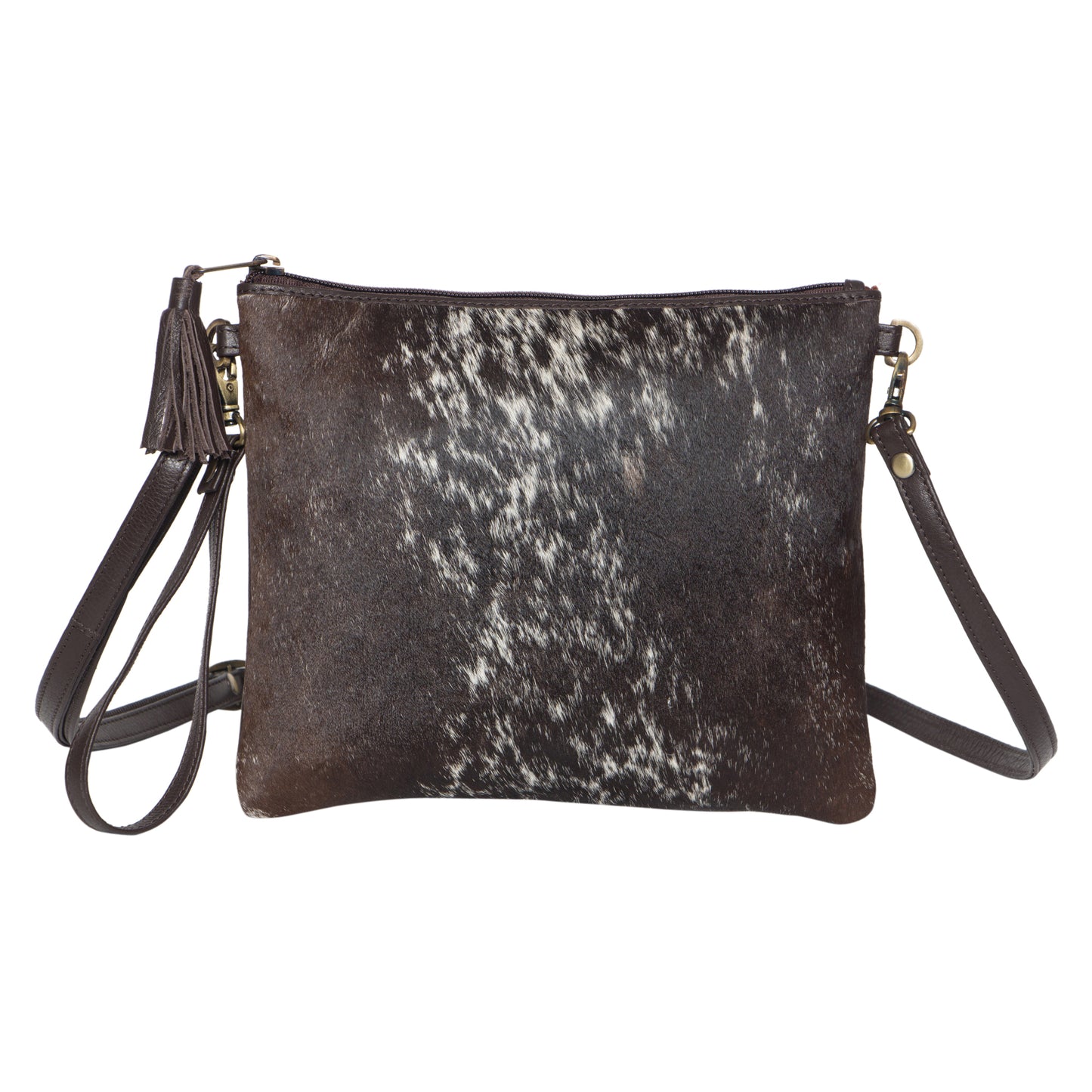 Cowhide Clutch Bag Speckly - Toronto D