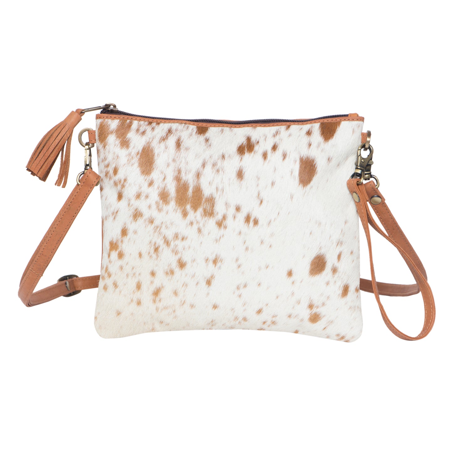 Cowhide Clutch Bag Speckly - Toronto D